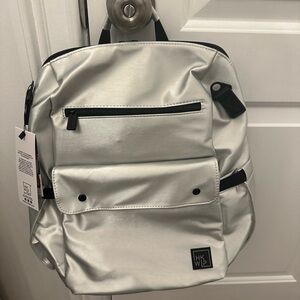 Silver Men's Backpack